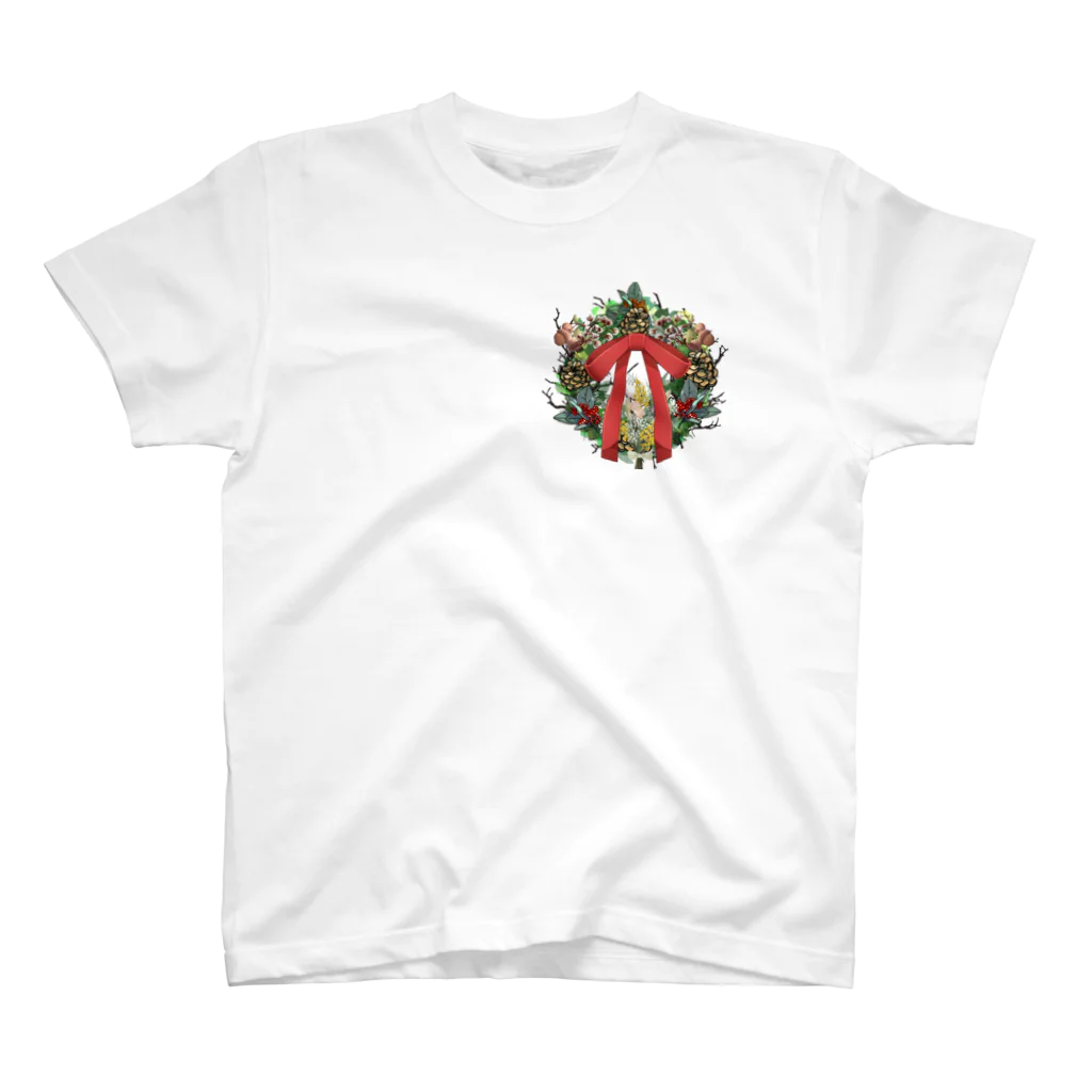 月夜のタツノオトシゴのdoor of happiness Regular Fit T-Shirt