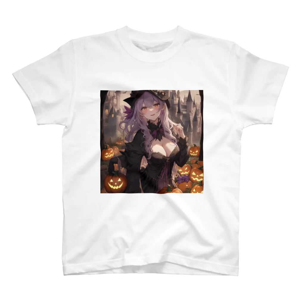 ５６アイテムズのハロウィン魔女 Regular Fit T-Shirt