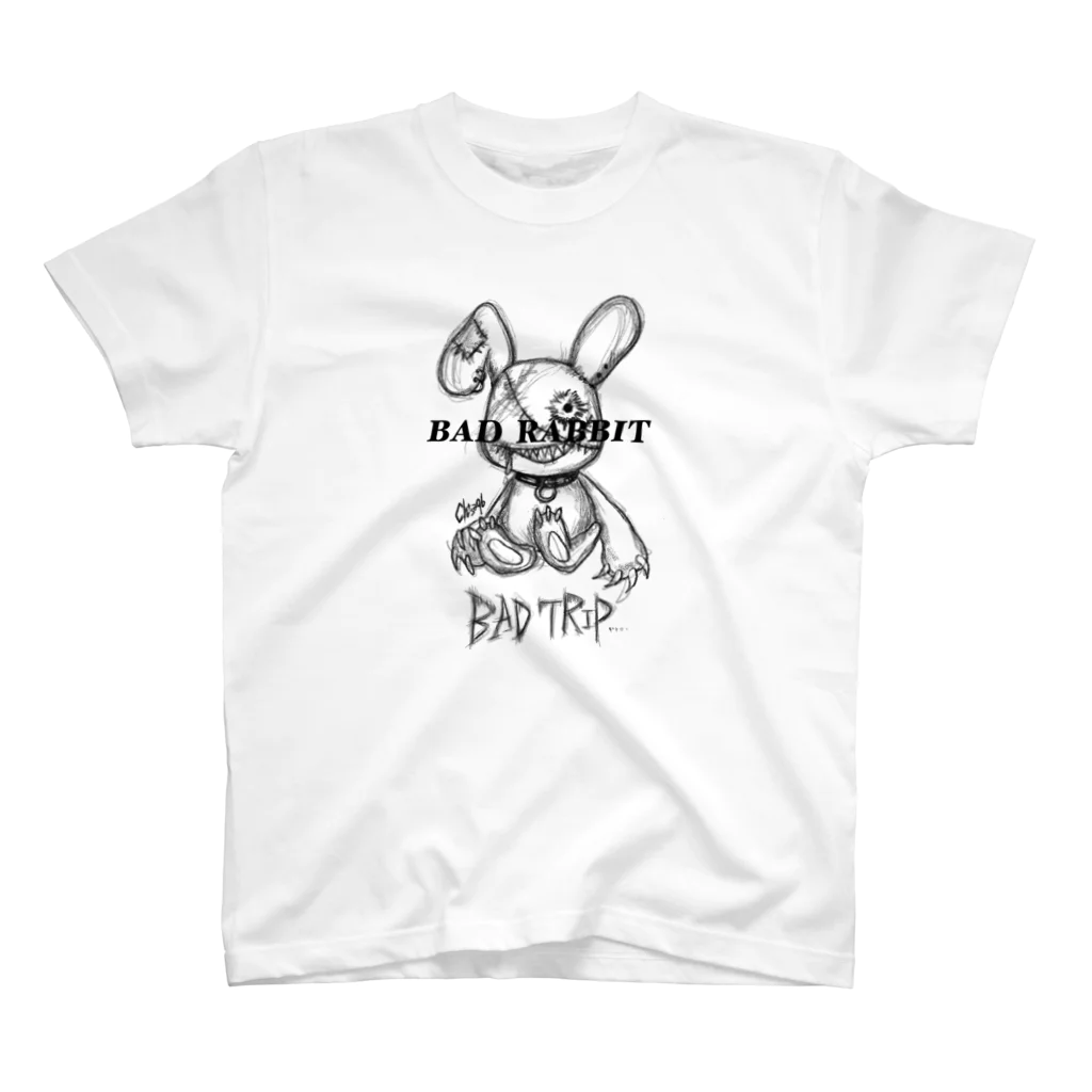 moonoirの🐰🖤 Regular Fit T-Shirt