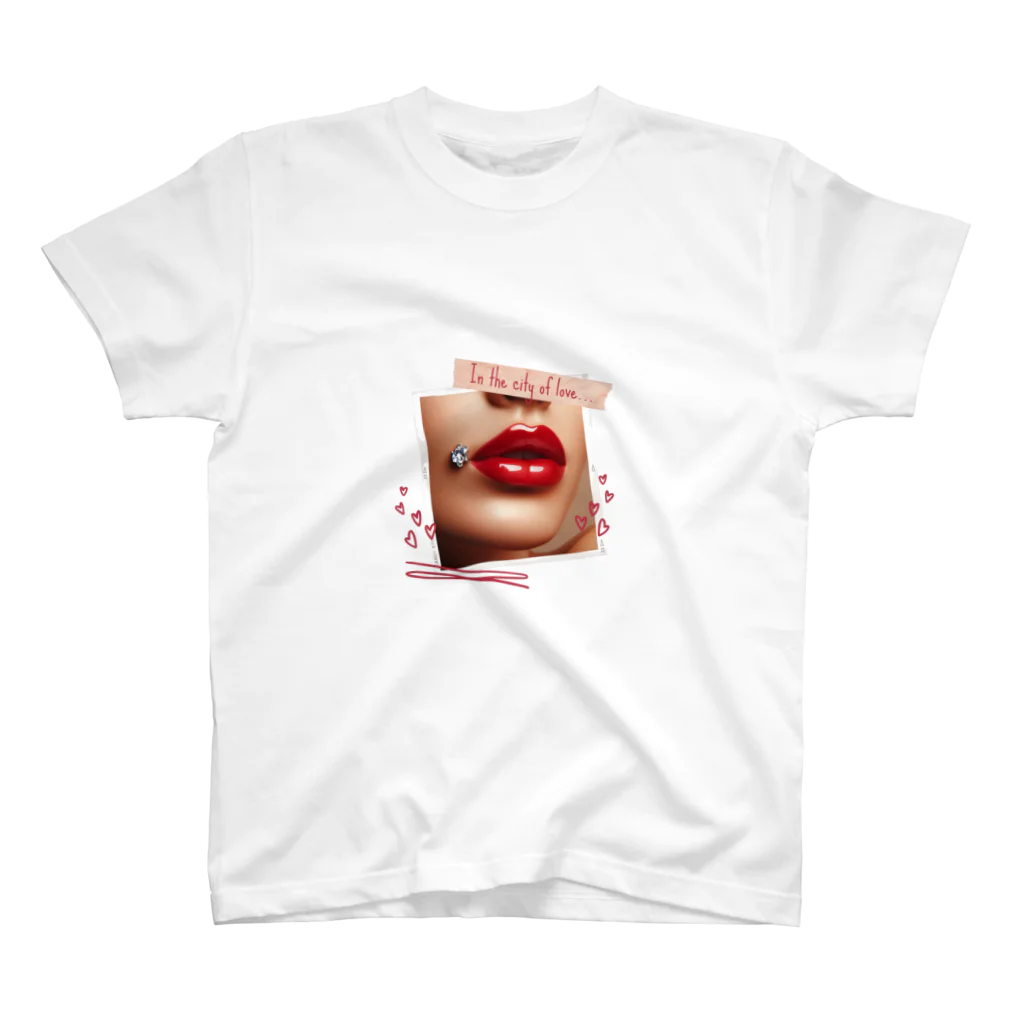 s-d-rr-jsの"Silk Lips" スタンダードTシャツ