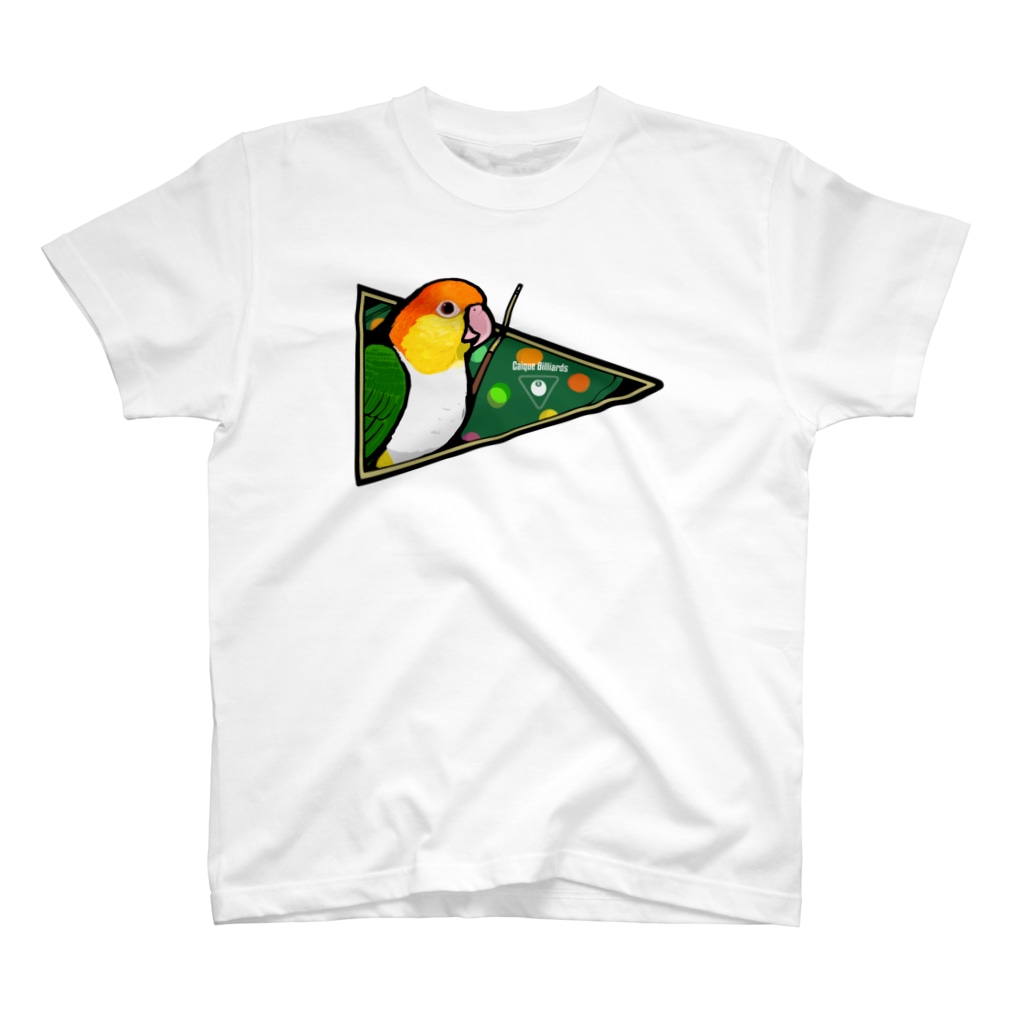 ムクデザインのシロハラインコのビリヤード Regular Fit T-Shirt