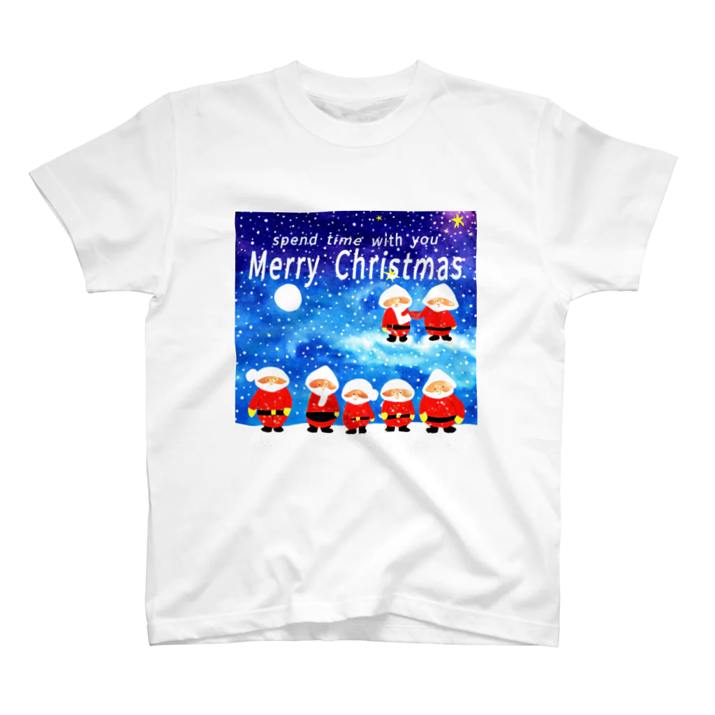 HirockDesignJapanの大切な人と過ごすクリスマス　spend christmas with you スタンダードTシャツ