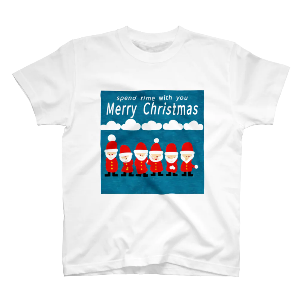 HirockDesignJapanのあなたと過ごすクリスマス　spend christmas with you スタンダードTシャツ