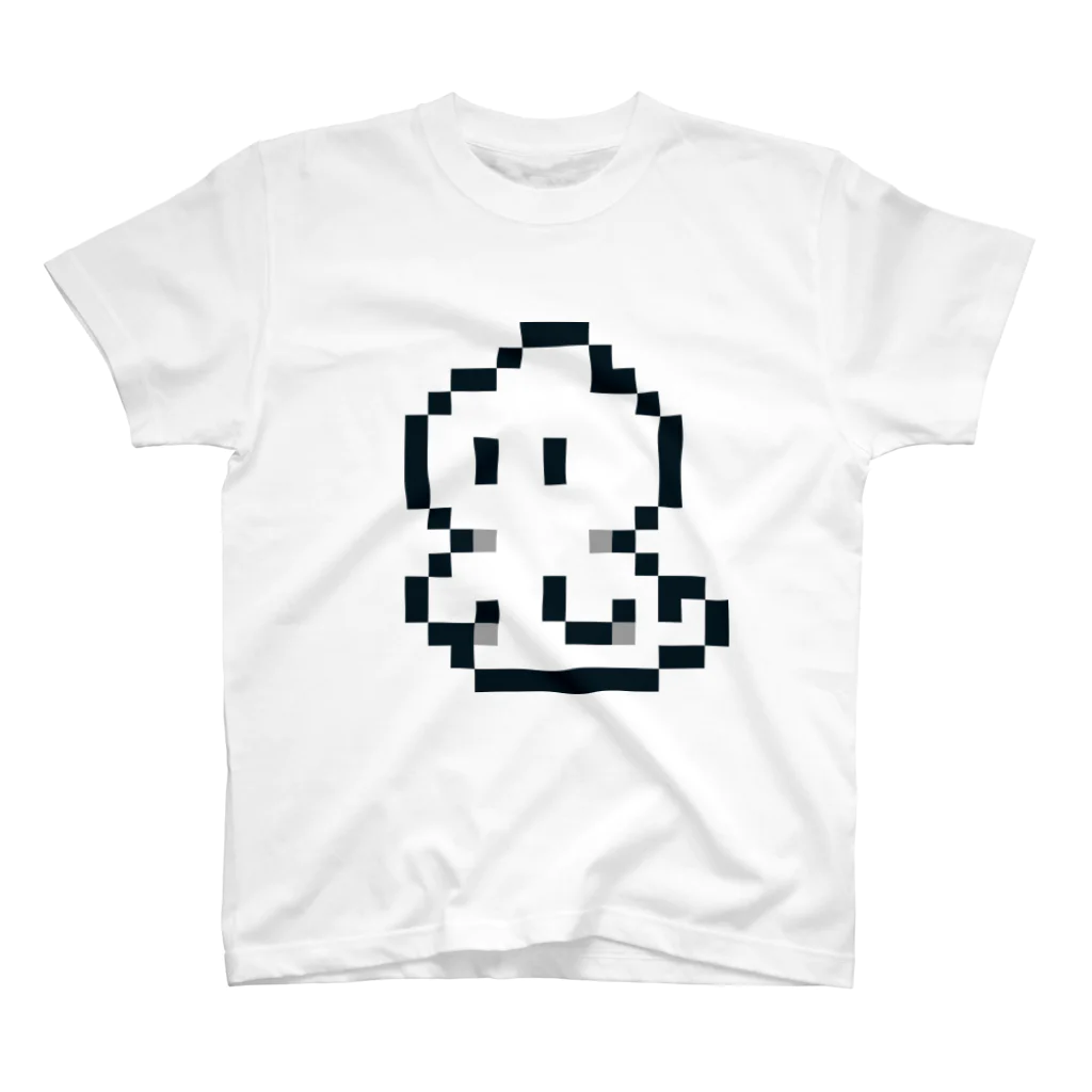 GENIUS MONSTERS TOWNのドット絵：じにあす君 スタンダードTシャツ