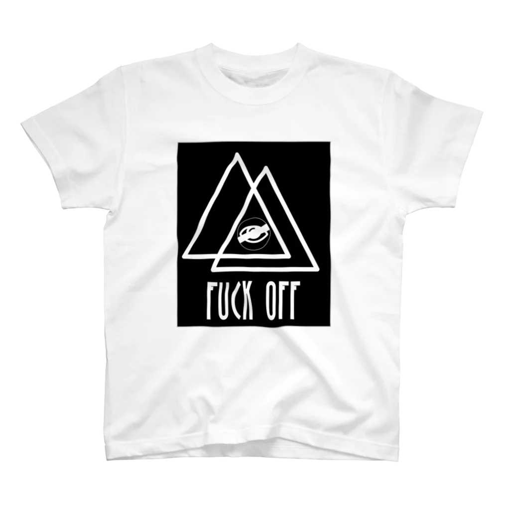 魔法少女白書@被写体4名募集中ですのFUCK OFF BLACK ver. スタンダードTシャツ