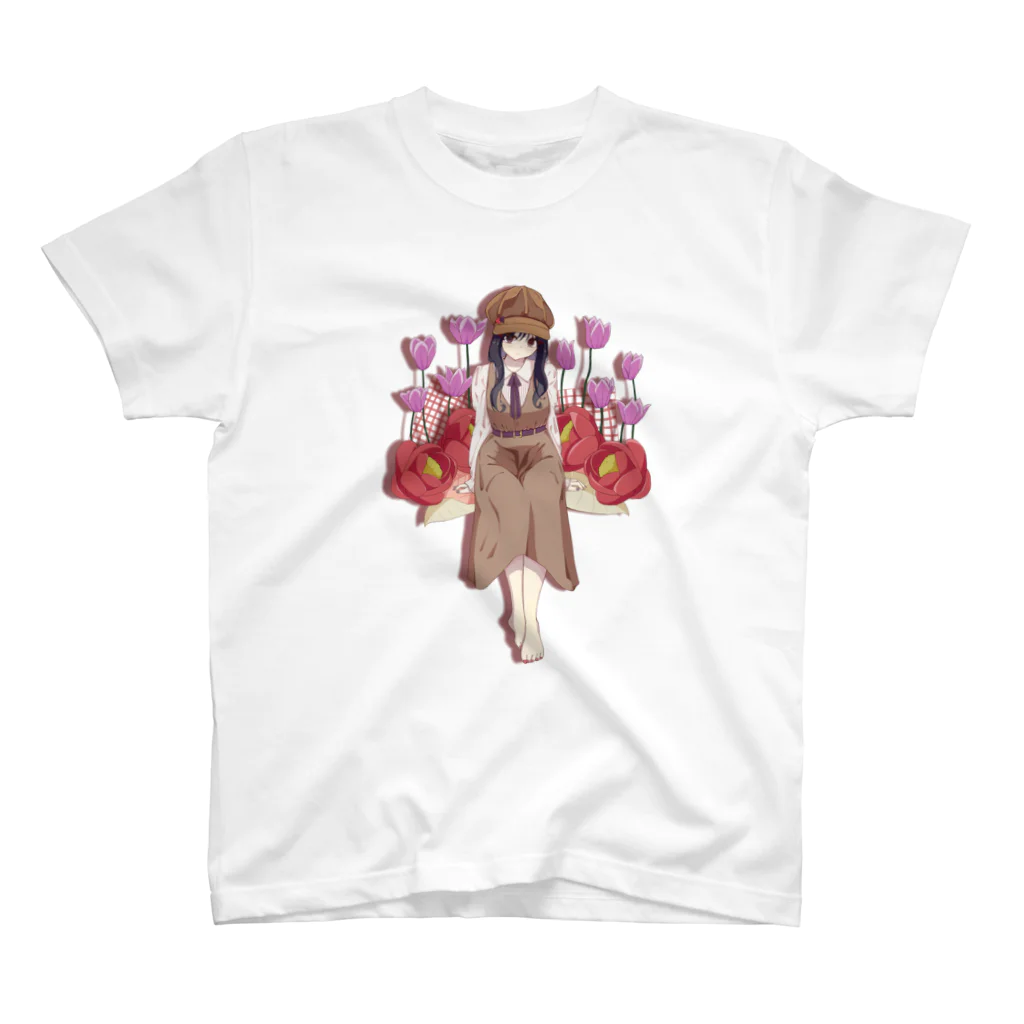 多分サイコロの11月花少女 Regular Fit T-Shirt