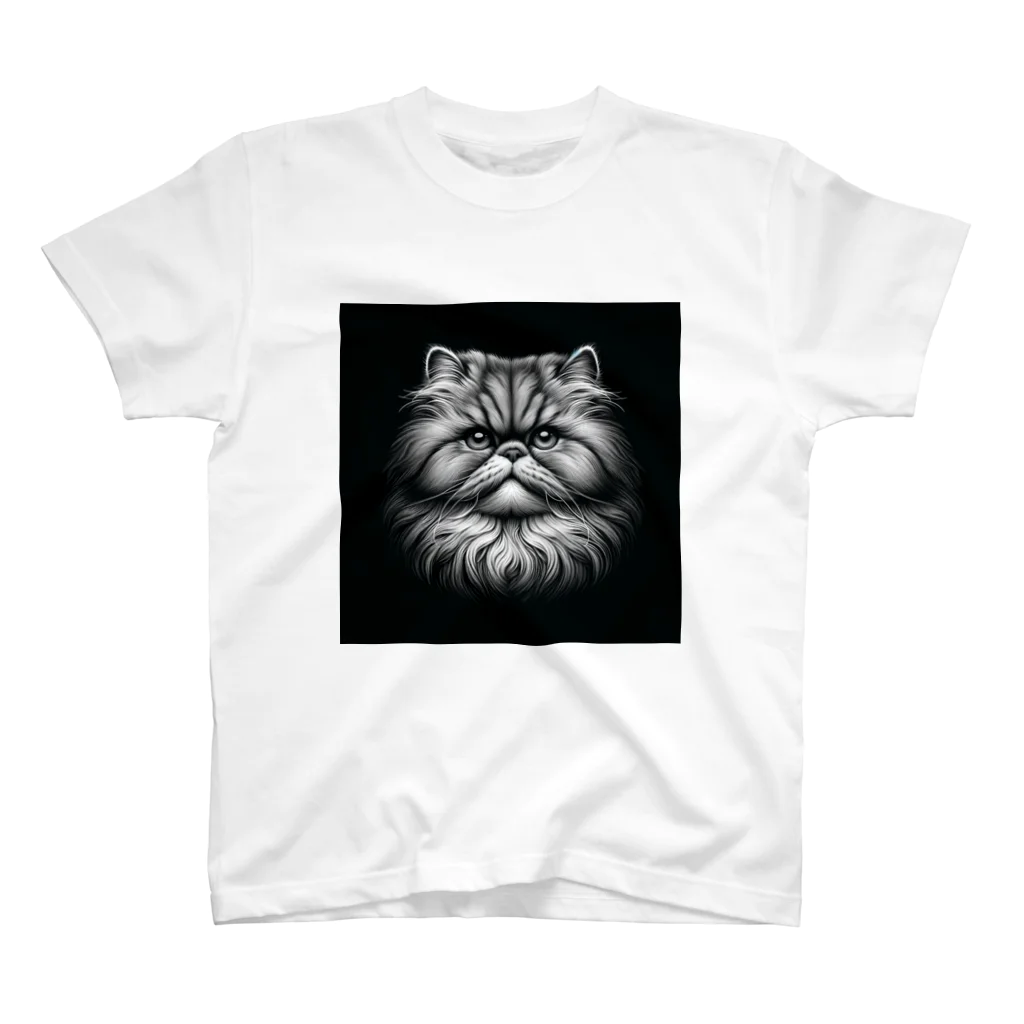 calcium369のペルシャ猫 スタンダードTシャツ