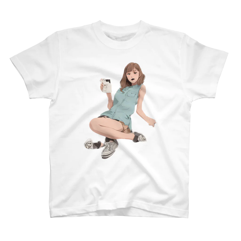 mofu mofu309のマシュロ　マシェリ Regular Fit T-Shirt