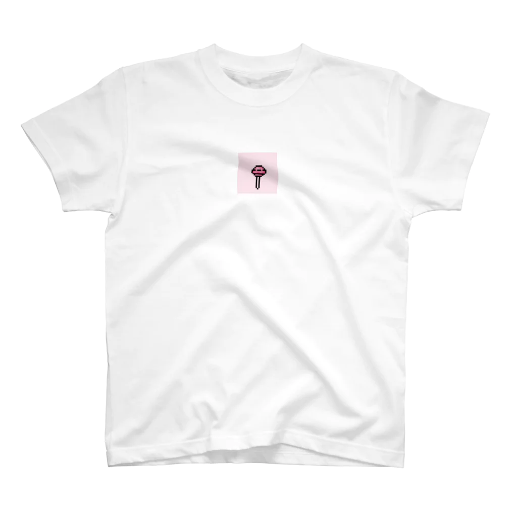 ArtistのThe pink kawaii lolipop スタンダードTシャツ