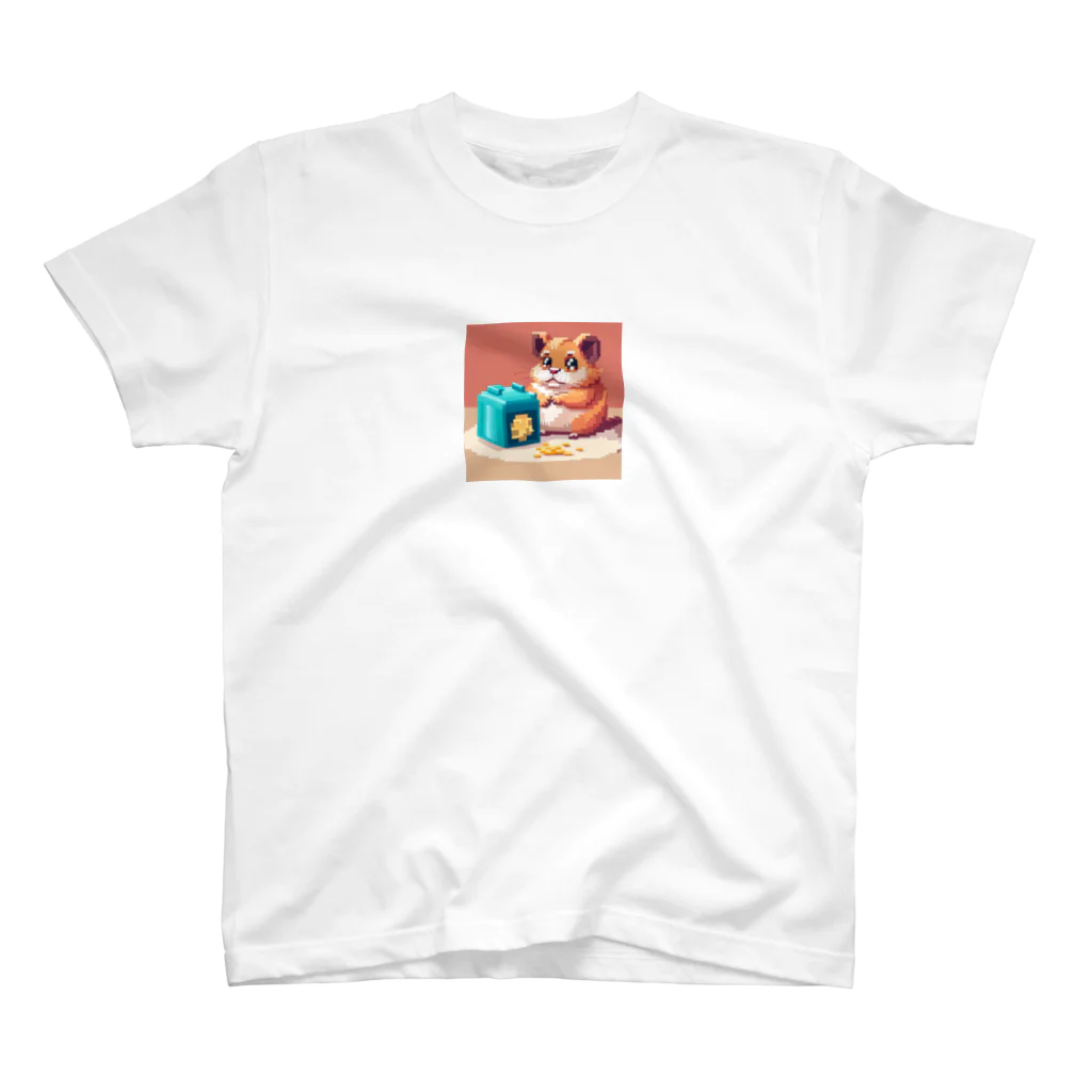 koba777のドット絵ハムスター Regular Fit T-Shirt