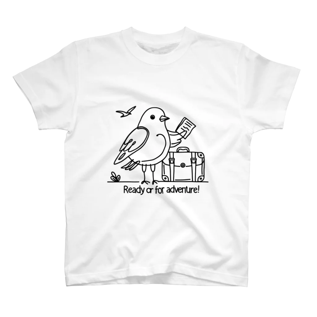 SaezuriのReady for Adventure! Regular Fit T-Shirt