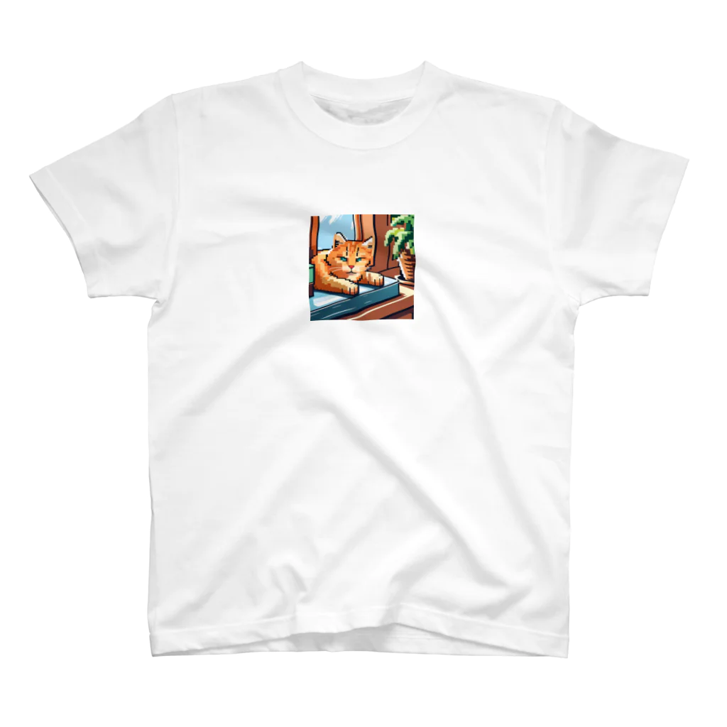 koba777のドット絵スナドリネコ Regular Fit T-Shirt