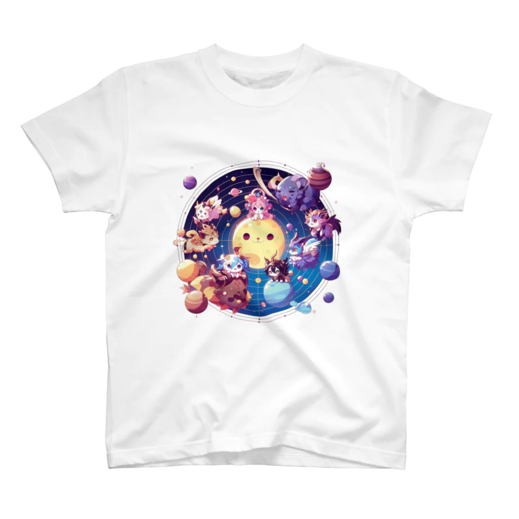 ポジパレード 🎉の惑星はーもにーず🌞 スタンダードTシャツ