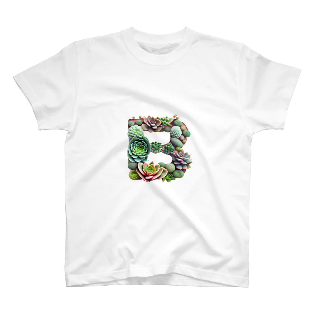 ファッションバンガードの多肉植物　B スタンダードTシャツ