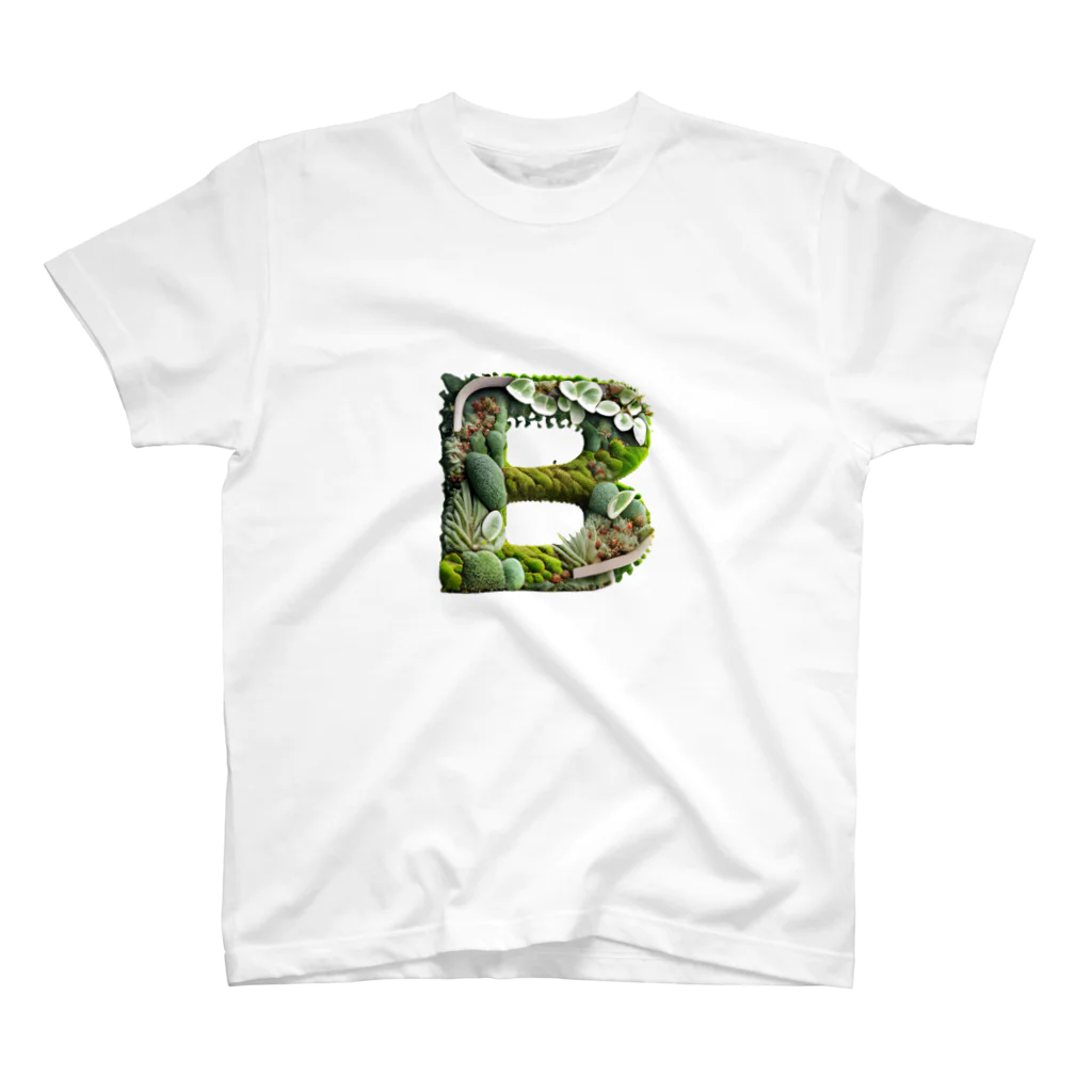 ファッションバンガードの観葉植物　苔　B スタンダードTシャツ