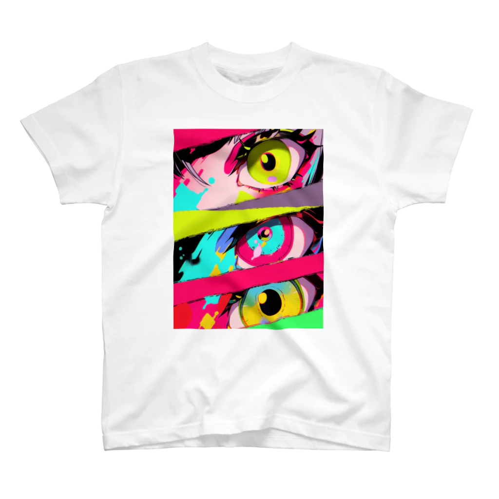 U:ReIの【匿名女子】EYES スタンダードTシャツ