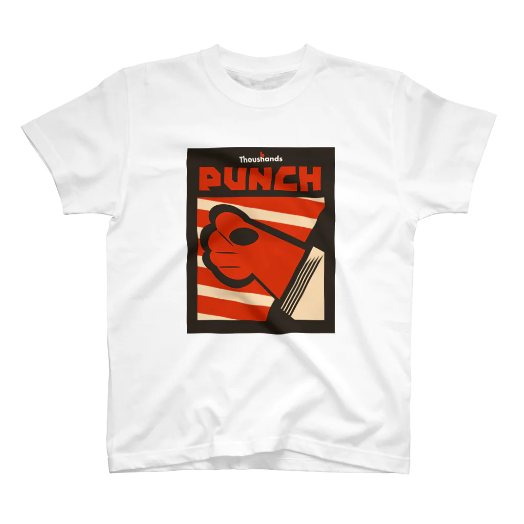 ThoushandsのPUNCH スタンダードTシャツ