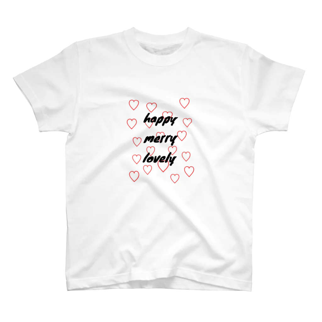 おぼこ屋のhappy merry lovely! スタンダードTシャツ