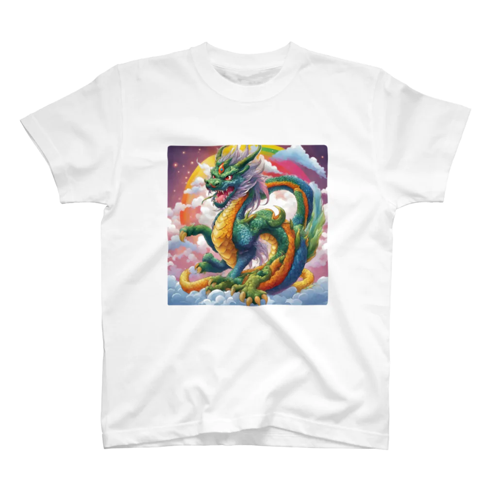 Ryu76 shopの虹龍 Regular Fit T-Shirt