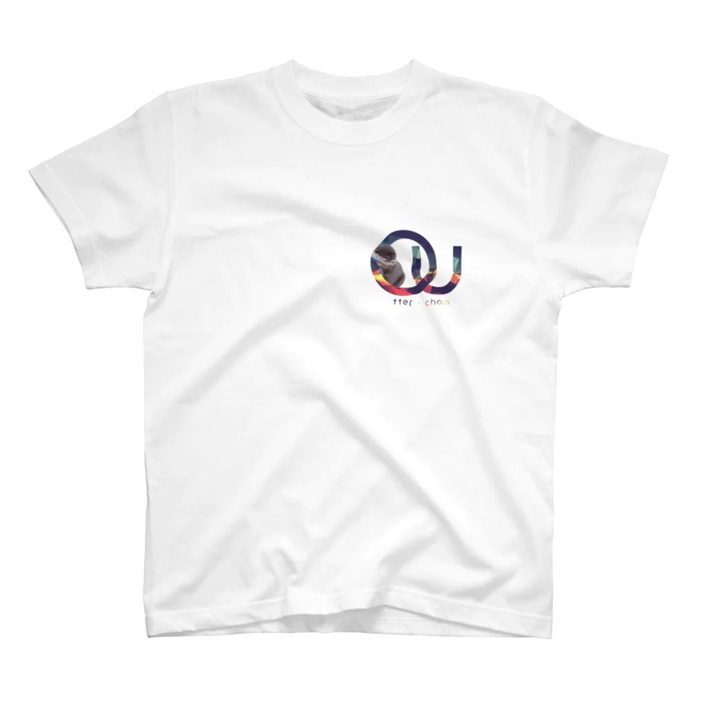 ＯｔｔｅｒＵのU-chan logo design T-shirt 2 スタンダードTシャツ