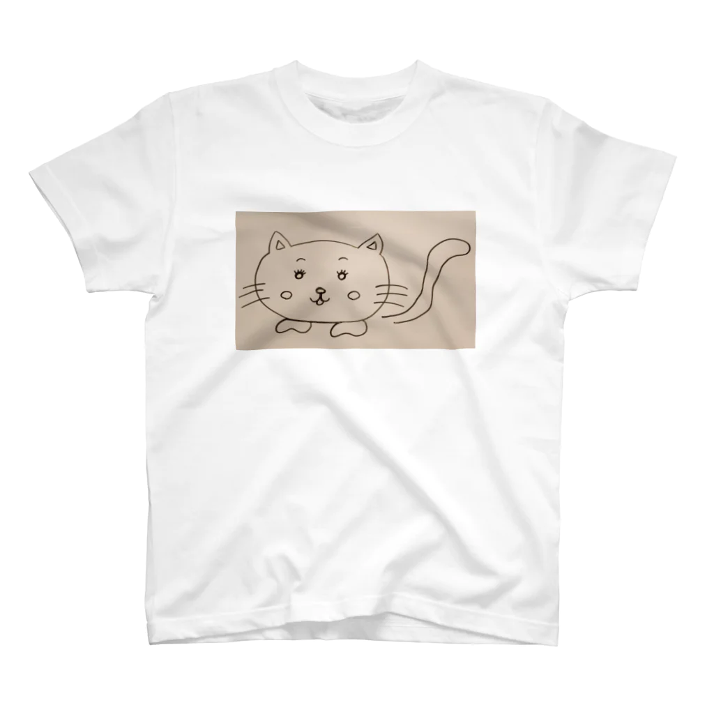 セブンスターイラストショップのしろいねこ スタンダードTシャツ