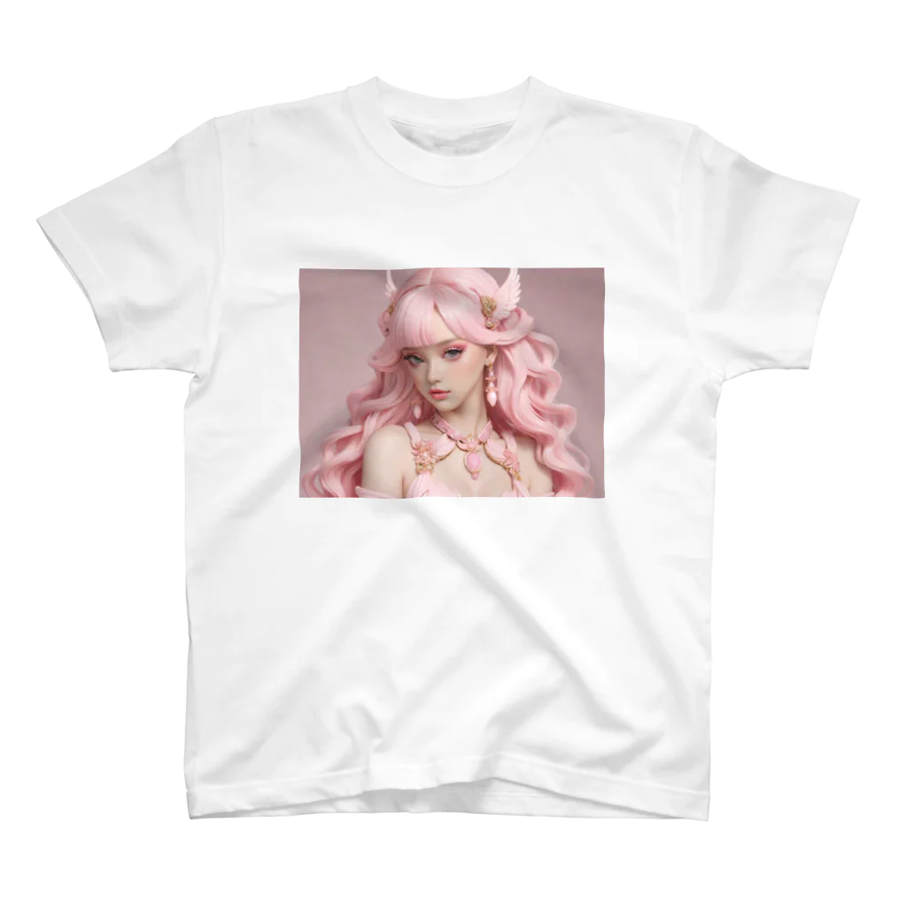 coco_angelのピンクダイヤモンドの女神 - アリアンナ・ロゼッタ スタンダードTシャツ