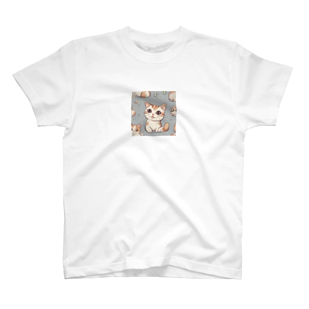 しゃいんぼっくすのねこみけちゃん Regular Fit T-Shirt