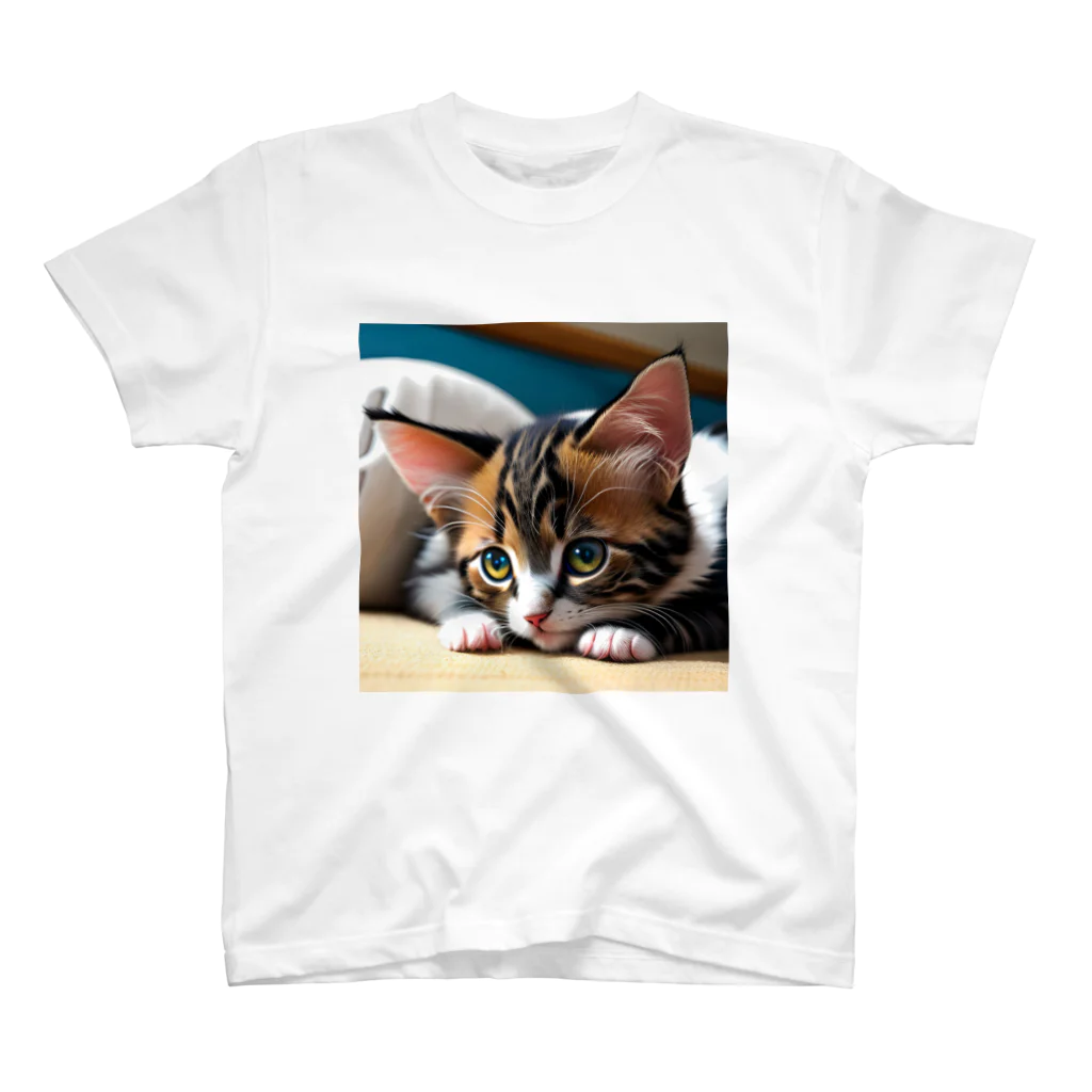 anagram12の見つめる子猫 スタンダードTシャツ