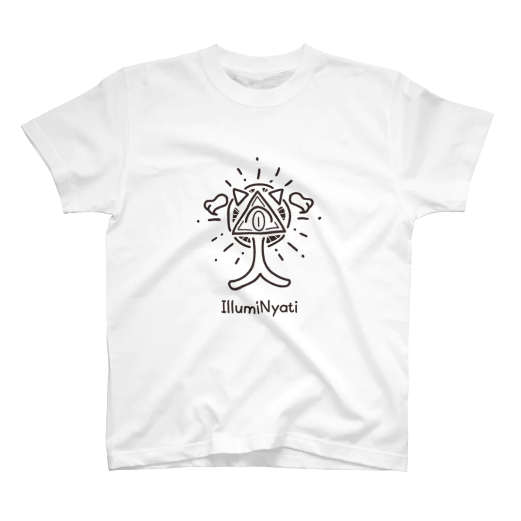 バーチャルチーズのおいしいお店のIllumiNyatiグッズ スタンダードTシャツ