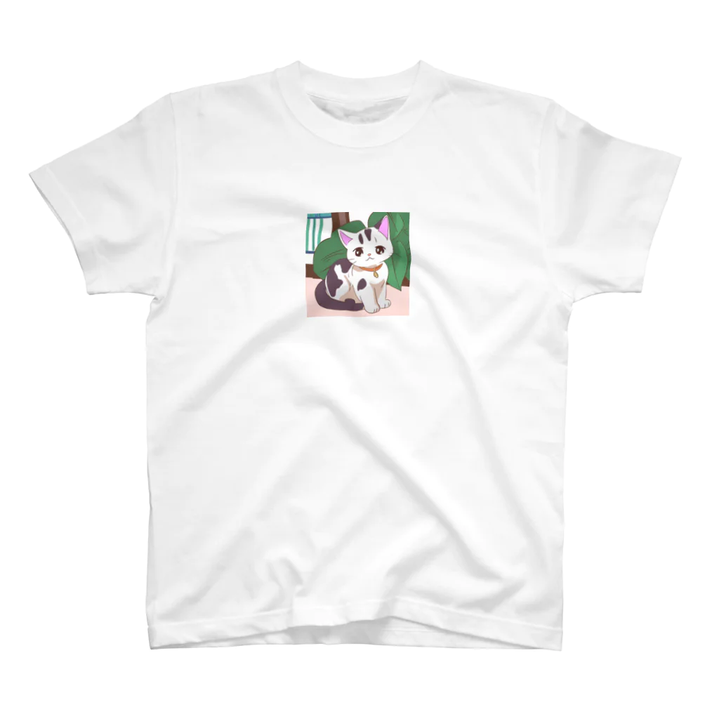 FortuneRiserのふわにゃんこ スタンダードTシャツ