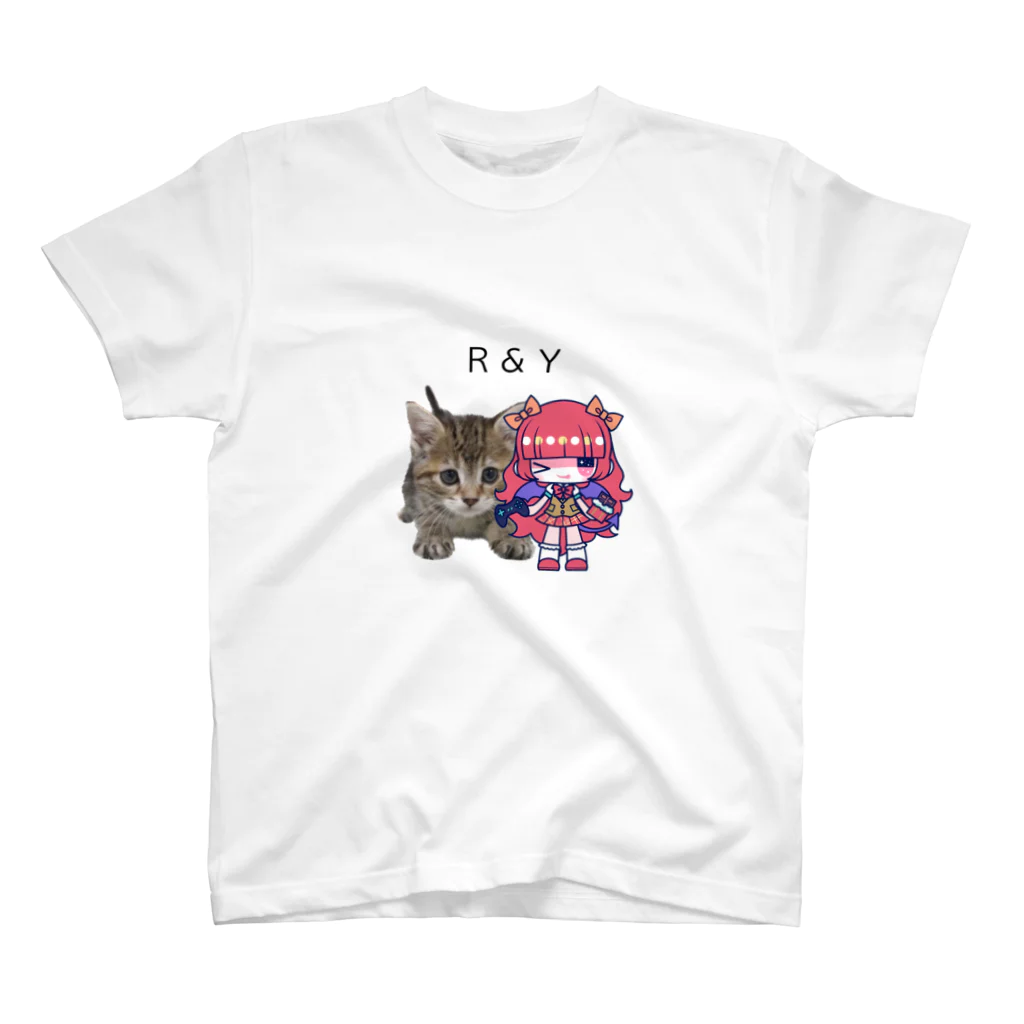 神野ゆいのR&Y りっちゃんとゆいの幼少期 Regular Fit T-Shirt