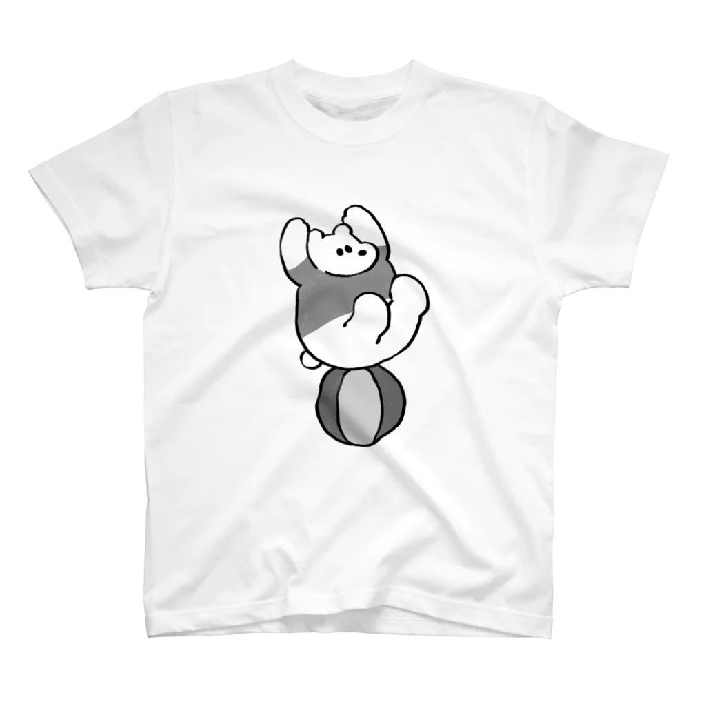Cetiのゆらゆら　ポラベア(白黒) Regular Fit T-Shirt