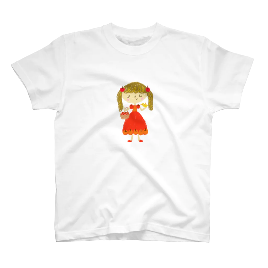 メリーメリークリスマスランドのApple Princess りんごちゃん Regular Fit T-Shirt