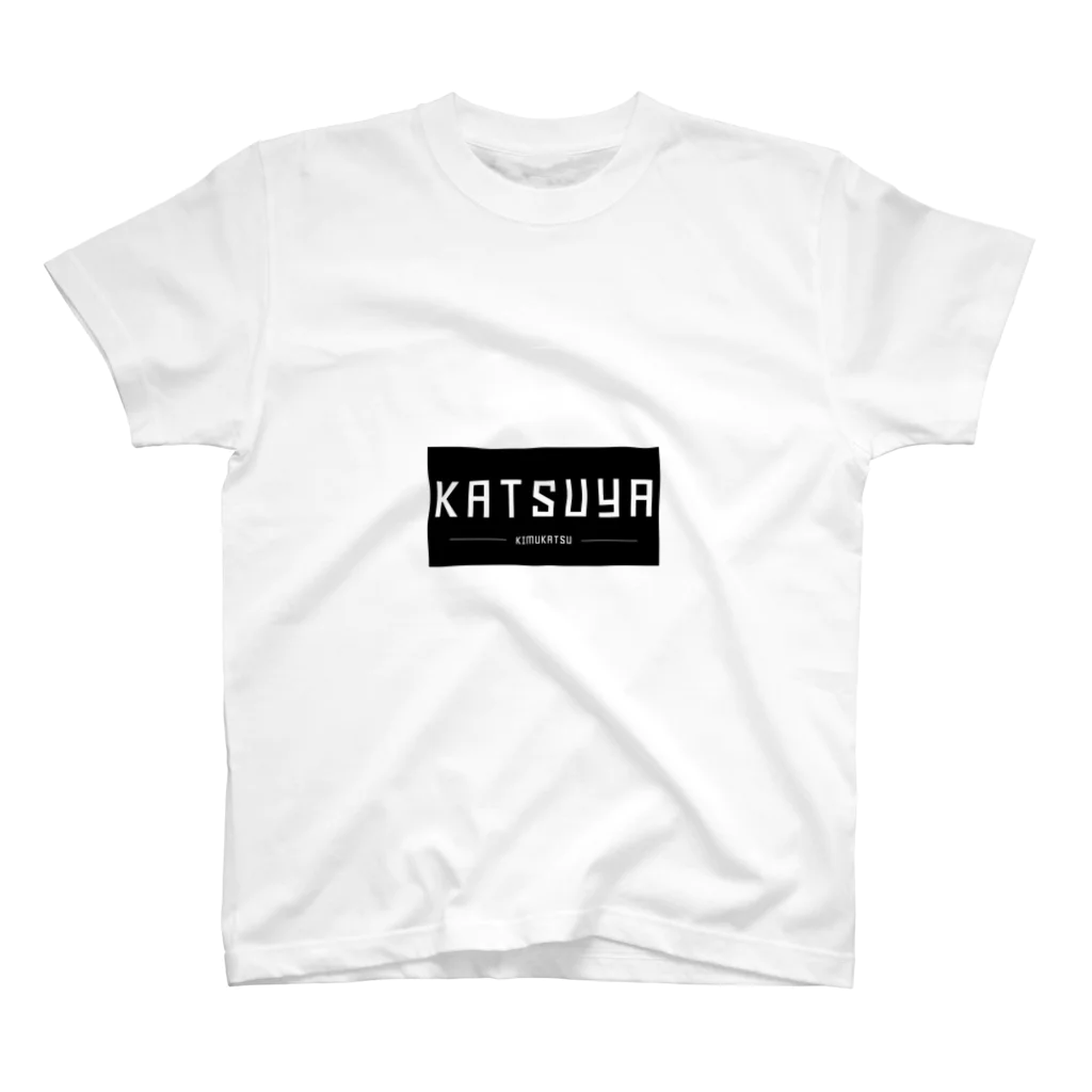 カツヤ☆キムカツ公式　グッズSHOPのKATSUYA KIMUKATSU冬のアイテム Regular Fit T-Shirt