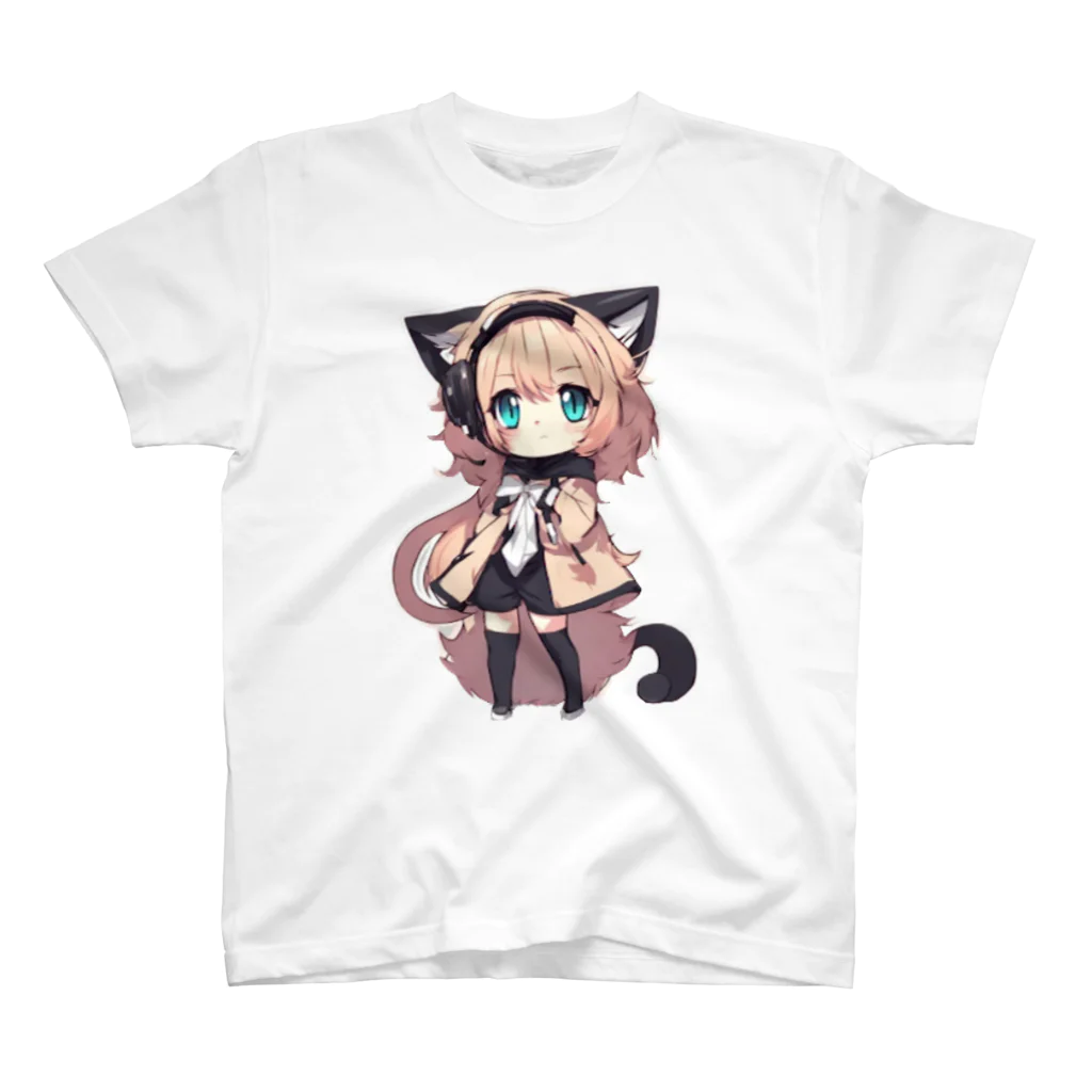 VOCALOID風な商品をの鮮やかな色使い スタンダードTシャツ