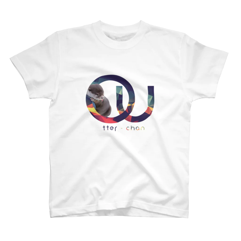 ＯｔｔｅｒＵのU-chan logo design T-shirt スタンダードTシャツ