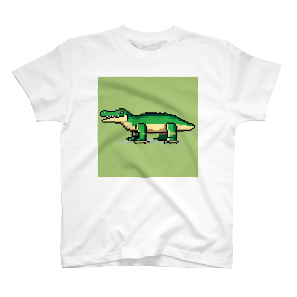 Crook-Aaronのぴくせるわに スタンダードTシャツ