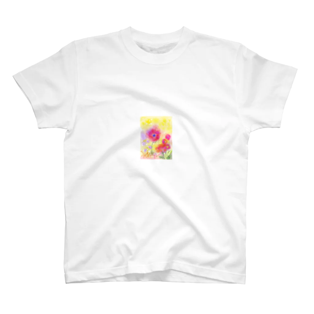 お餅のあったかい絵 スタンダードTシャツ