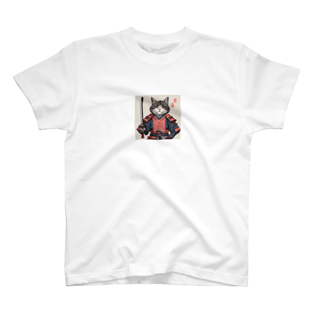 yoshikiTWDの猫侍 Regular Fit T-Shirt