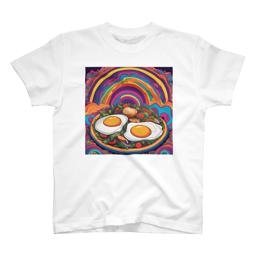 PSYCHEDELIC ARTのPSYCHEDELIC目玉焼き Regular Fit T-Shirt