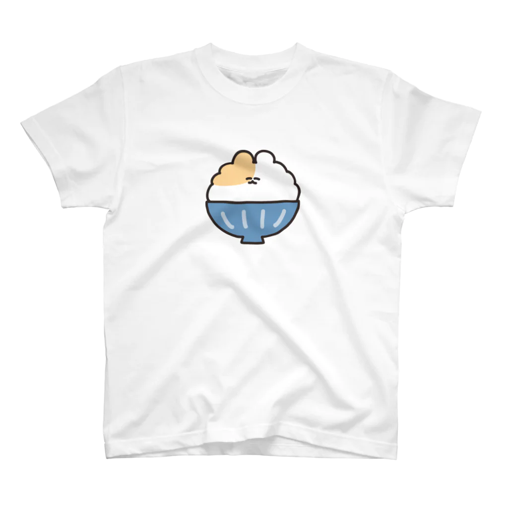 ナポリのSUZURIのごはんハムちゃん Regular Fit T-Shirt