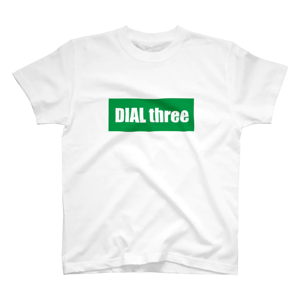 D3 DIAL threeのDIAL three バックプリントT  Regular Fit T-Shirt