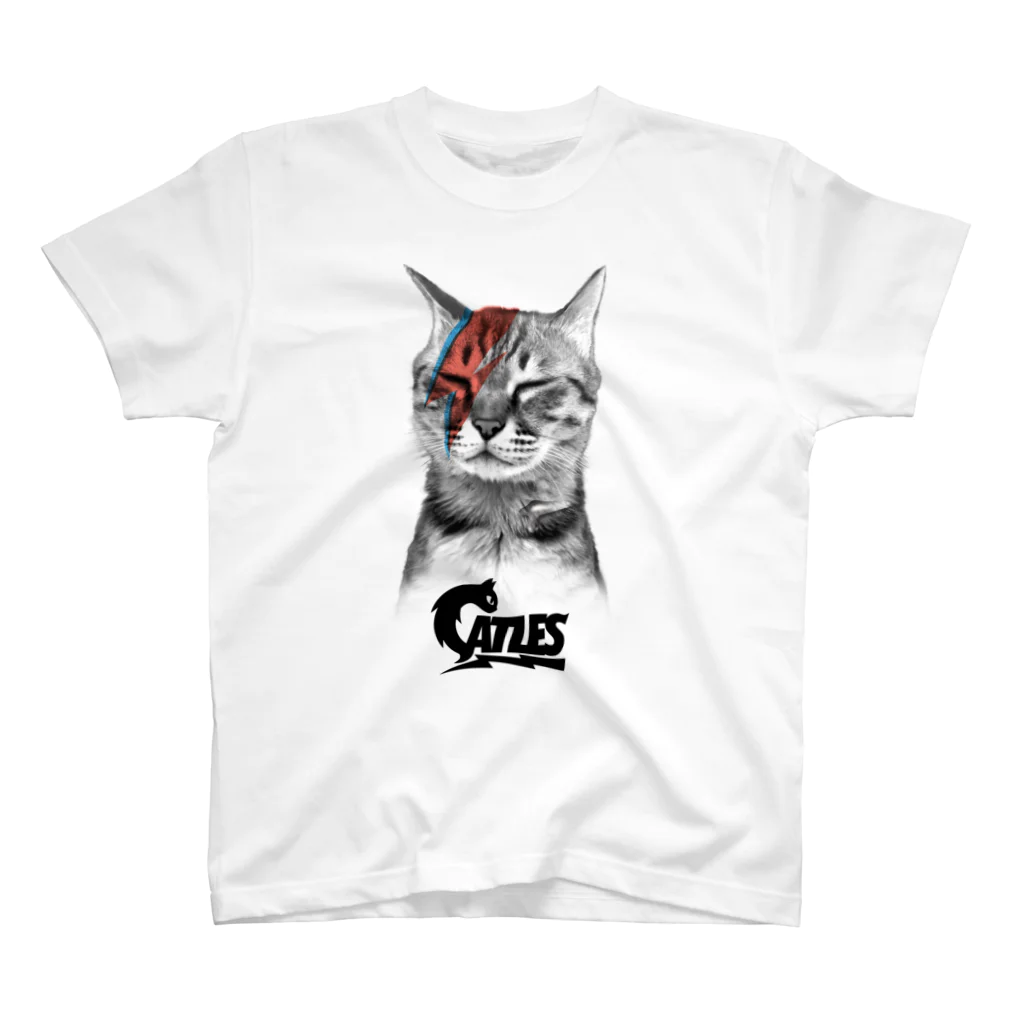 CATLESのCATLES FUKUSUKE BOWIE スタンダードTシャツ