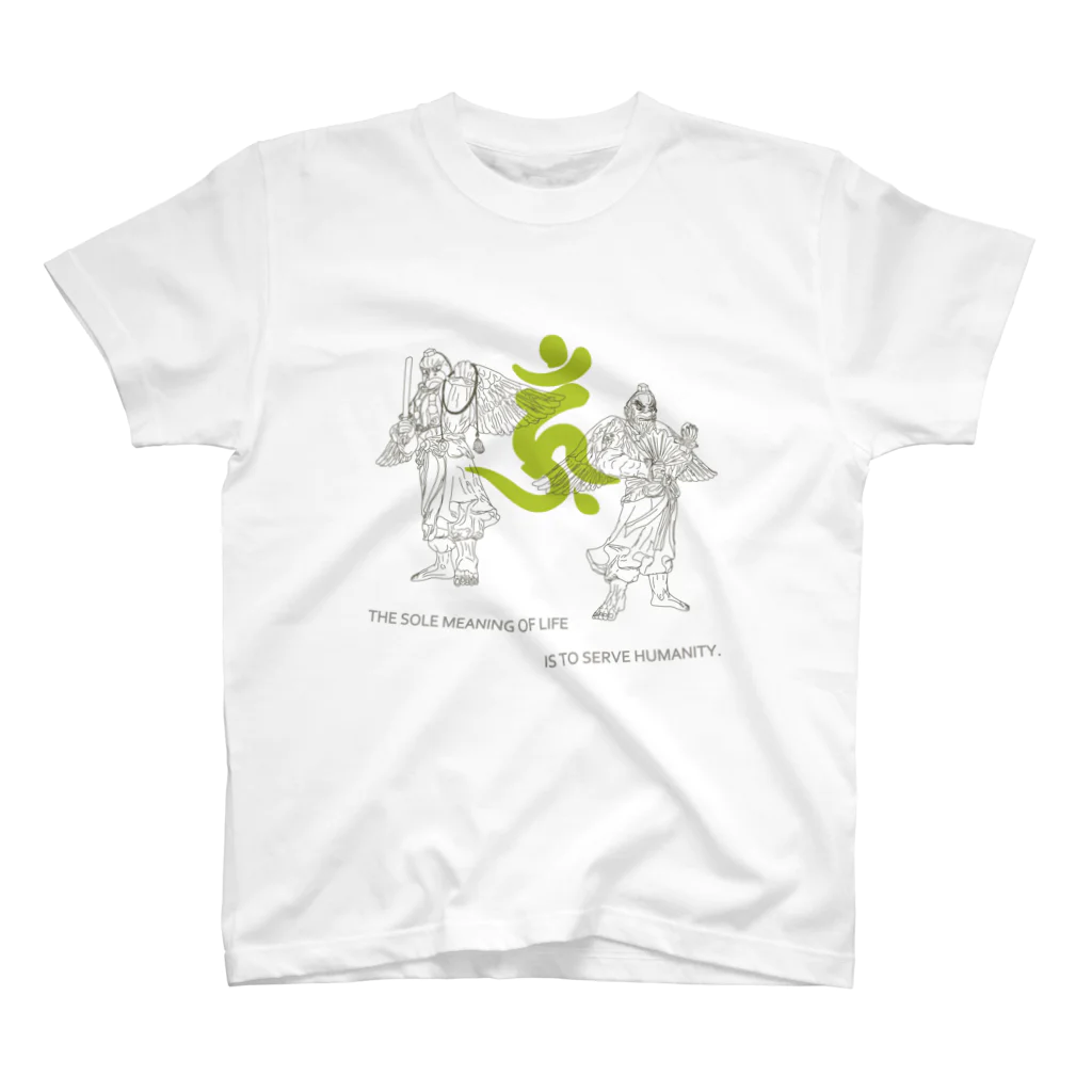 天狗達磨堂のHANATAKA-TENGU KARASU-TENGU 1 スタンダードTシャツ