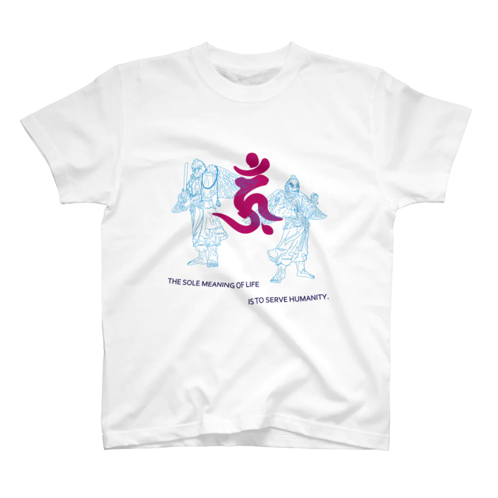 天狗達磨堂のHANATAKA-TENGU KARASU-TENGU 3 Regular Fit T-Shirt