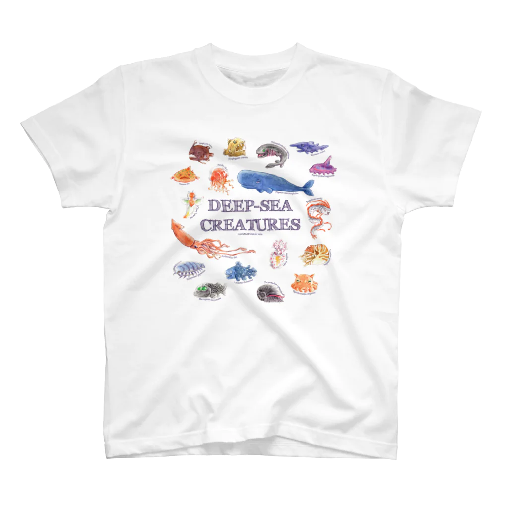 MoChi_MegのDEEP SEA CREATURES スタンダードTシャツ