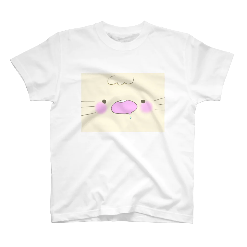 海鮮丼の食いしん坊なうさぎ スタンダードTシャツ
