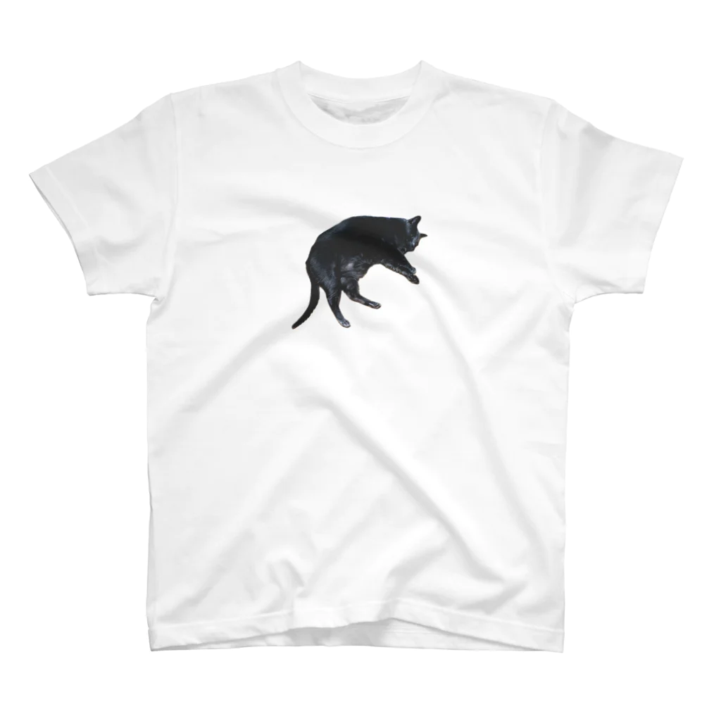 moyomeの太ってるねこ、ゴロン Regular Fit T-Shirt