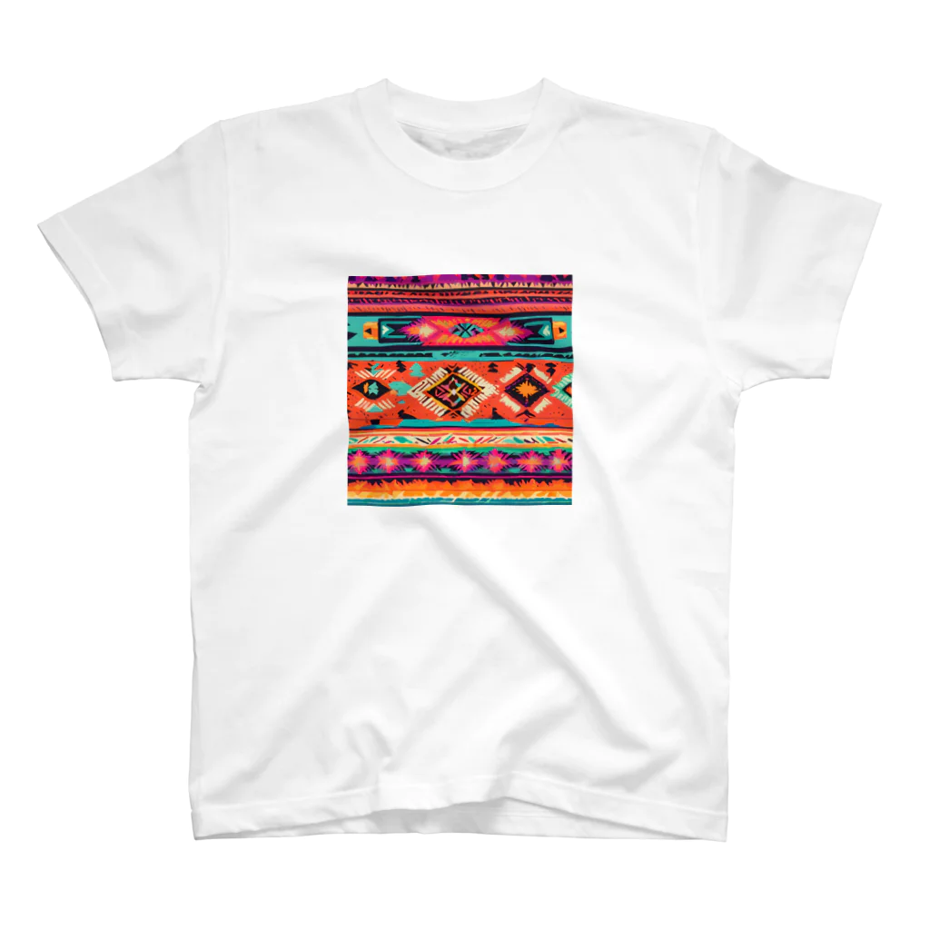 マクマクのネイティブメキシカンノルディク Regular Fit T-Shirt