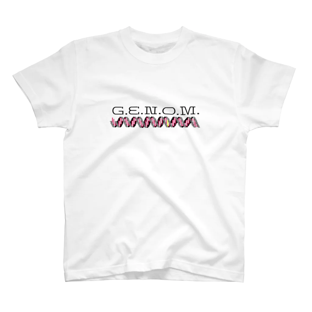 GenomaticDesignのG.E.N.O.M. スタンダードTシャツ